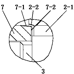 Buffering oil cylinder