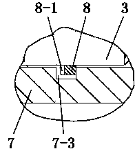 Buffering oil cylinder