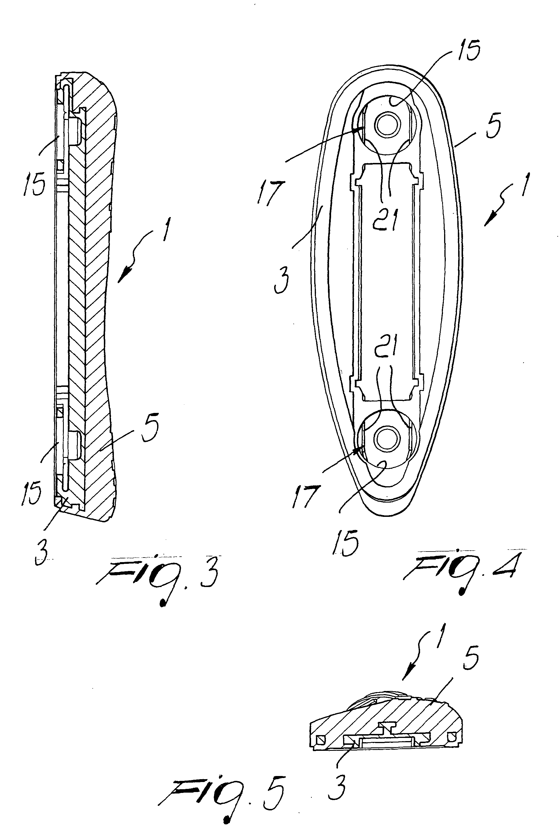 Recoil pad, particularly for firearms