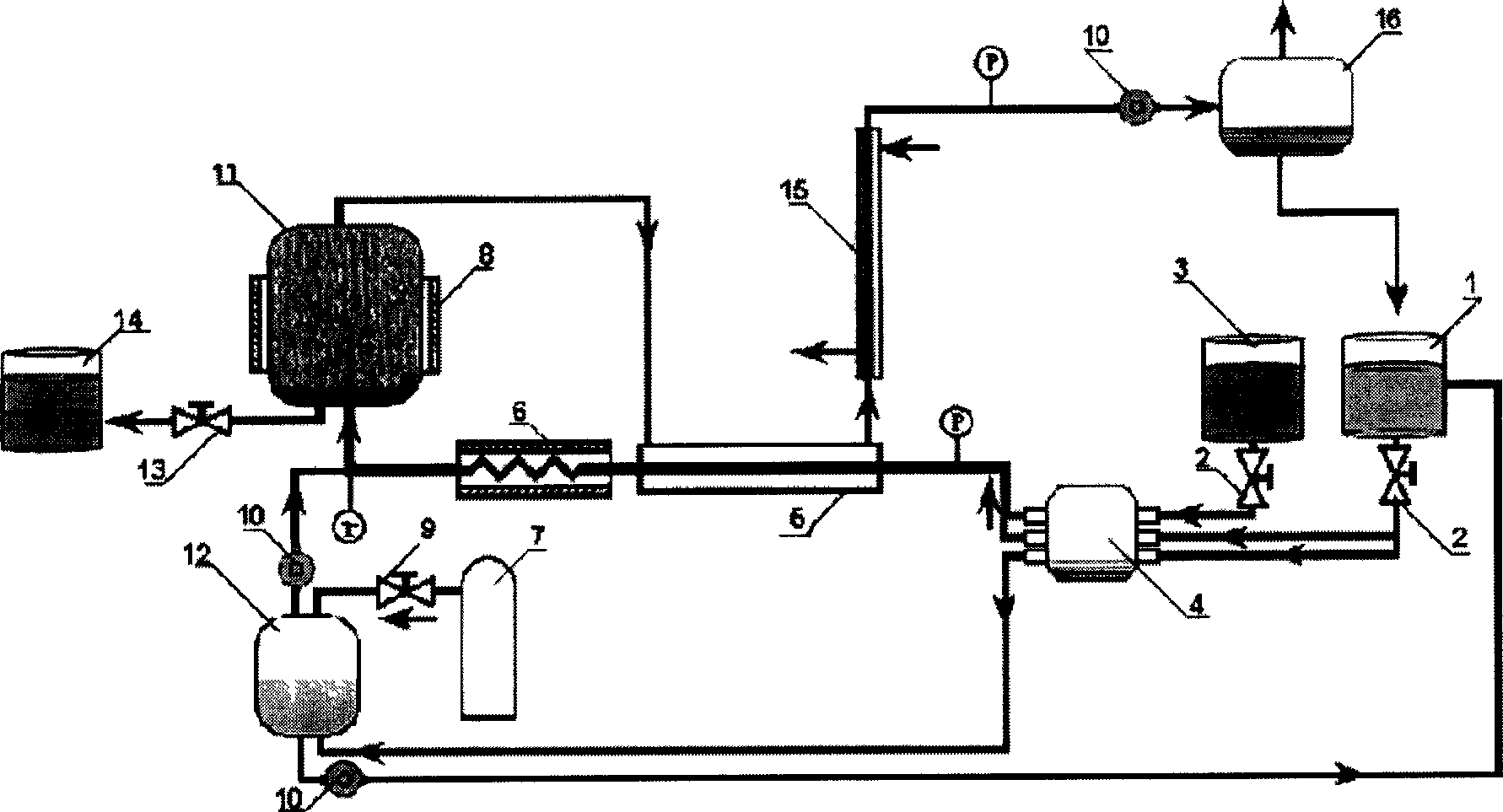 Method of high-officieny treating spacecraft impelling agent of spacecraft and its special eequipment