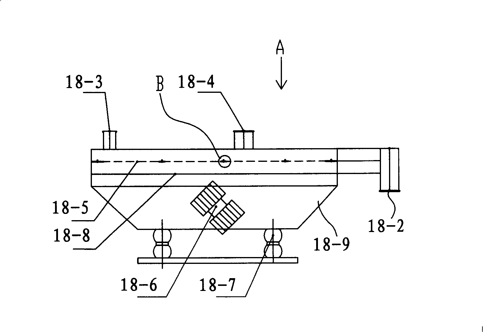 Vibration fluidization drying system