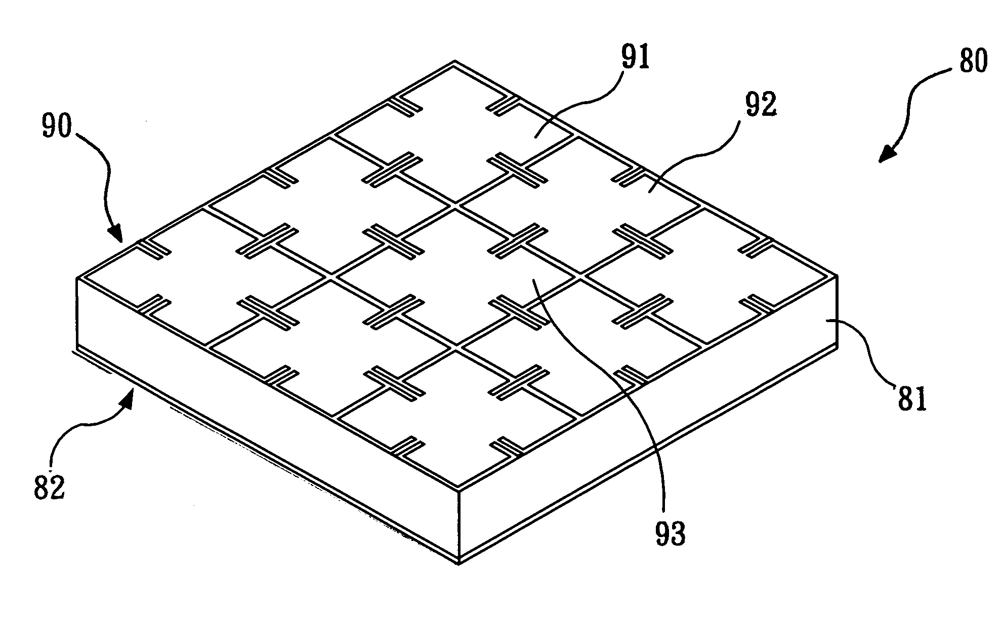 Power plane system of high-speed digital circuit for suppressing ground bounce noise