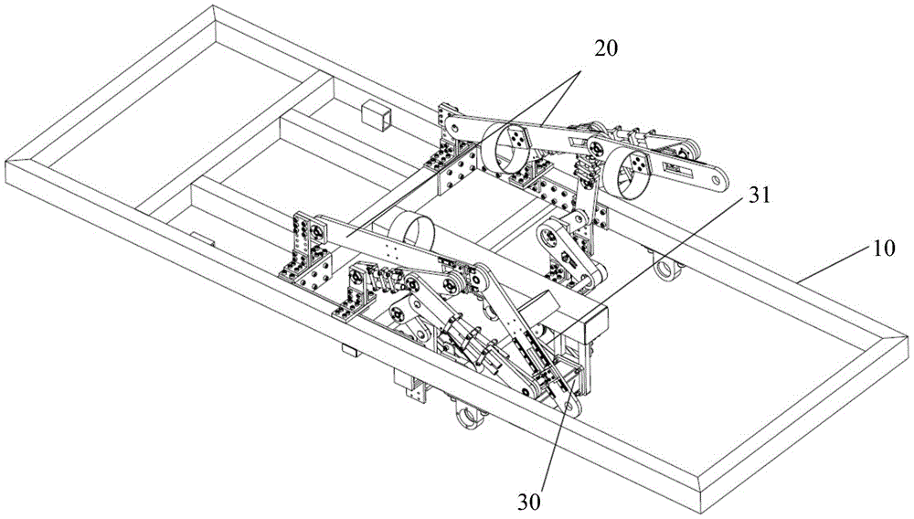 A lower limb rehabilitation training device