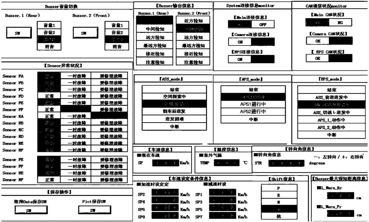 Vehicle-mounted ultrasonic sensor system