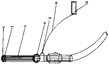 Concrete with-mold backfill grouting system and grouting method for vault of tunnel