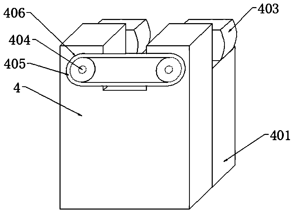 Disassembly and recovery device for waste power lithium batteries