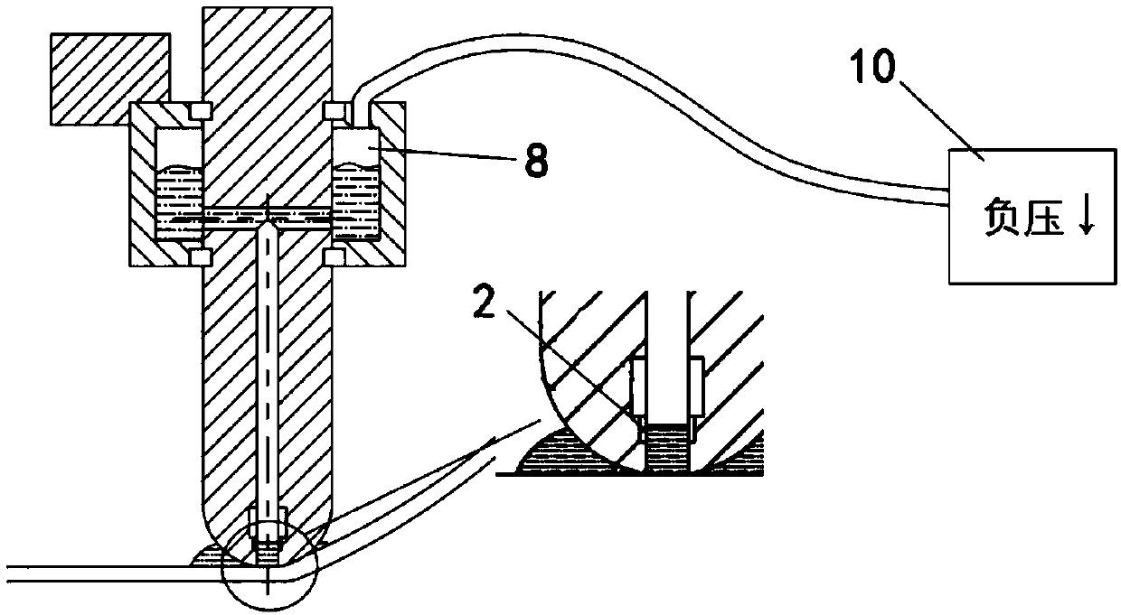 Incremental forming tool with automatic lubrication function