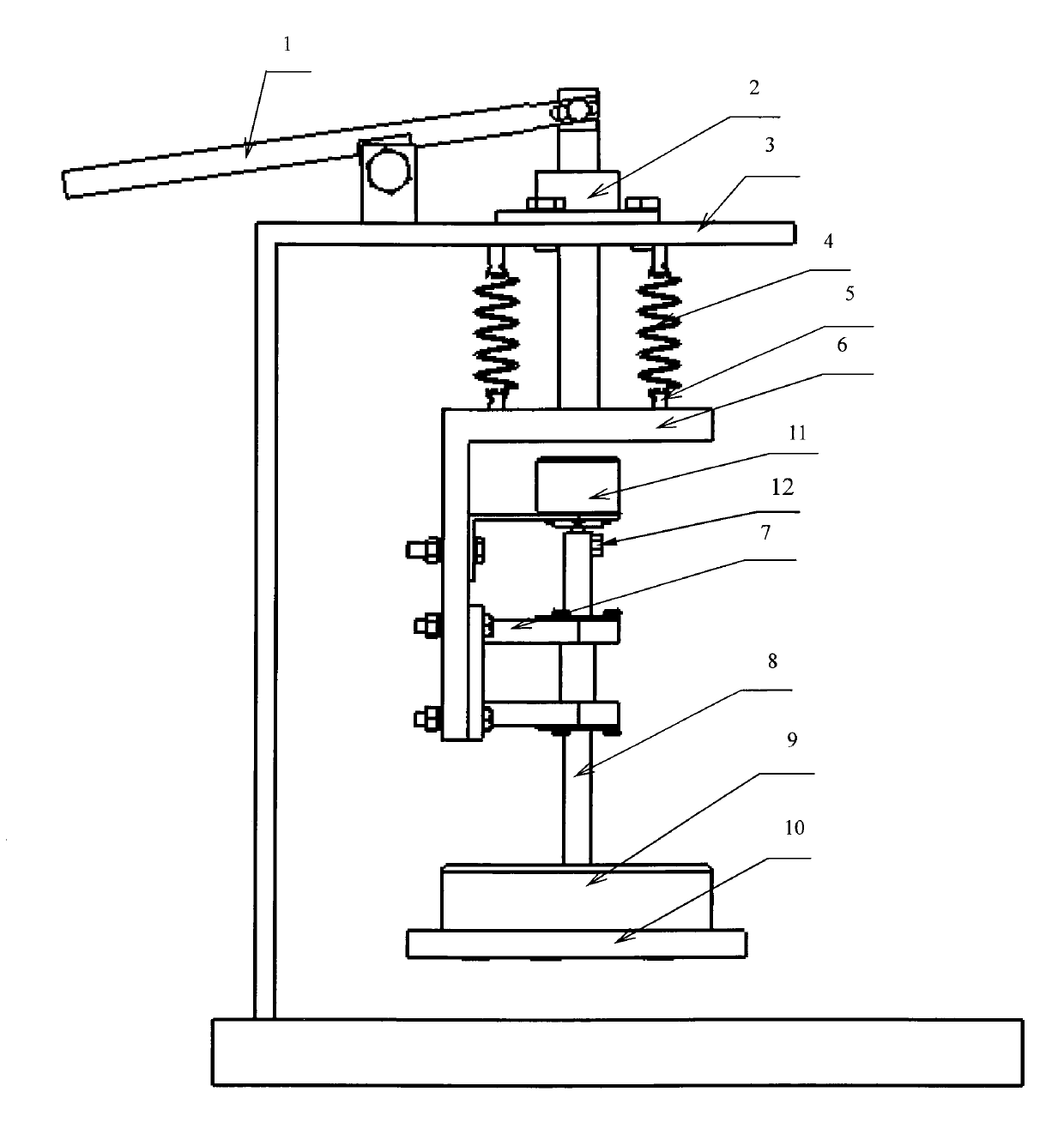 Quick calibrating apparatus for turning disc of automobile wheel positioning instrument