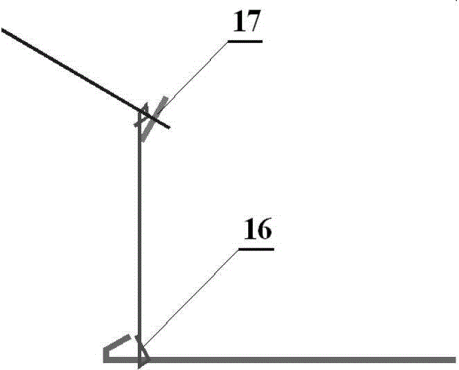 Quick and low-cost artificial fake roof construction method for ground mine