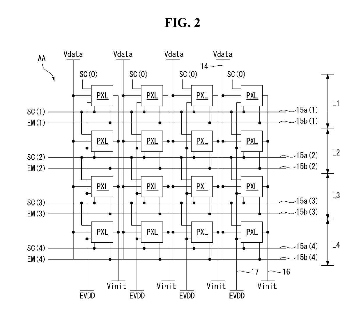 Electroluminescent display device and driving method of the same