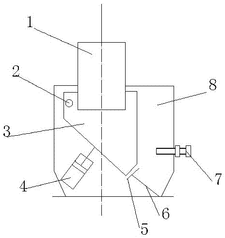 Pneumatic feeding device