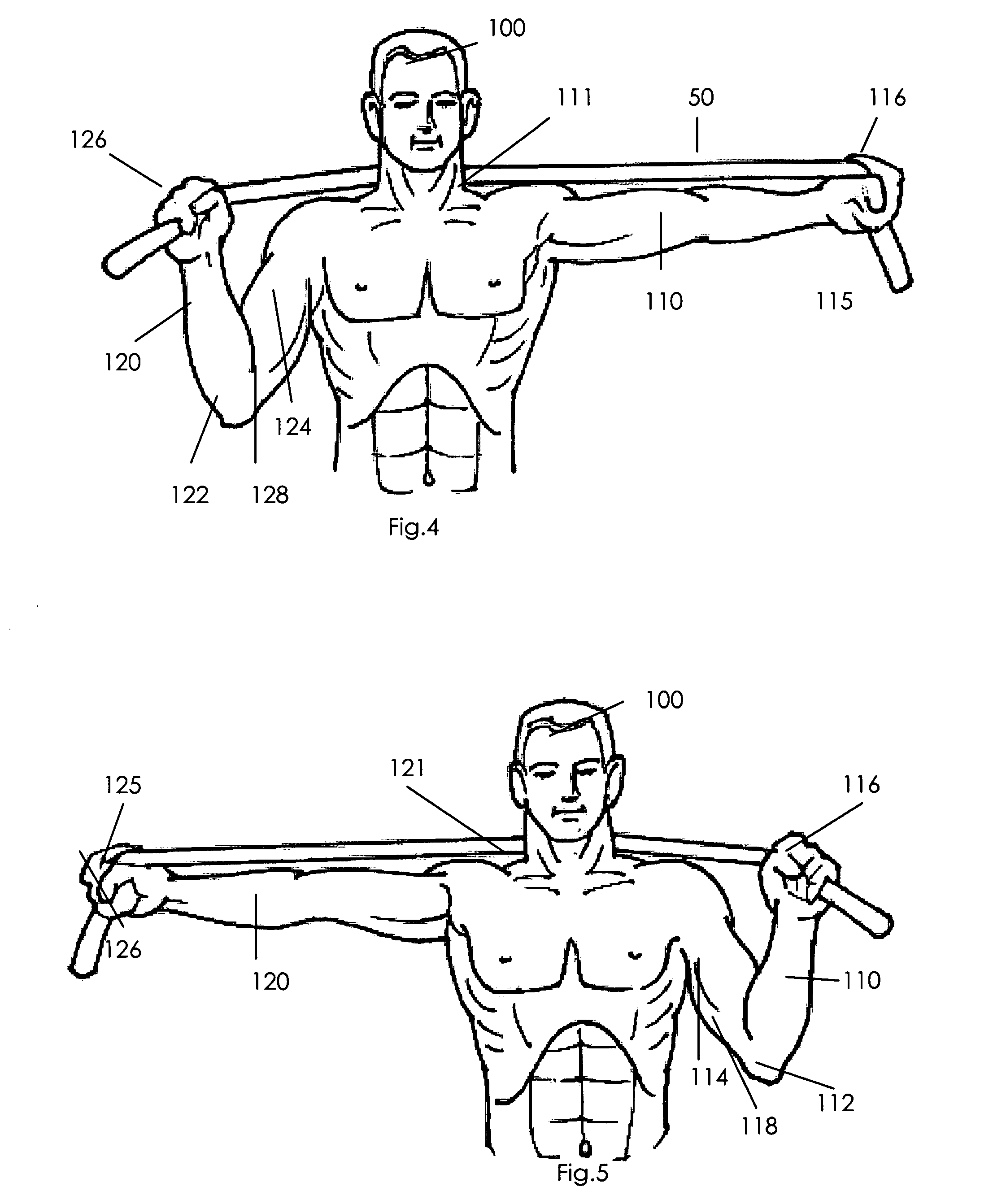 Method for torso muscle lengthening