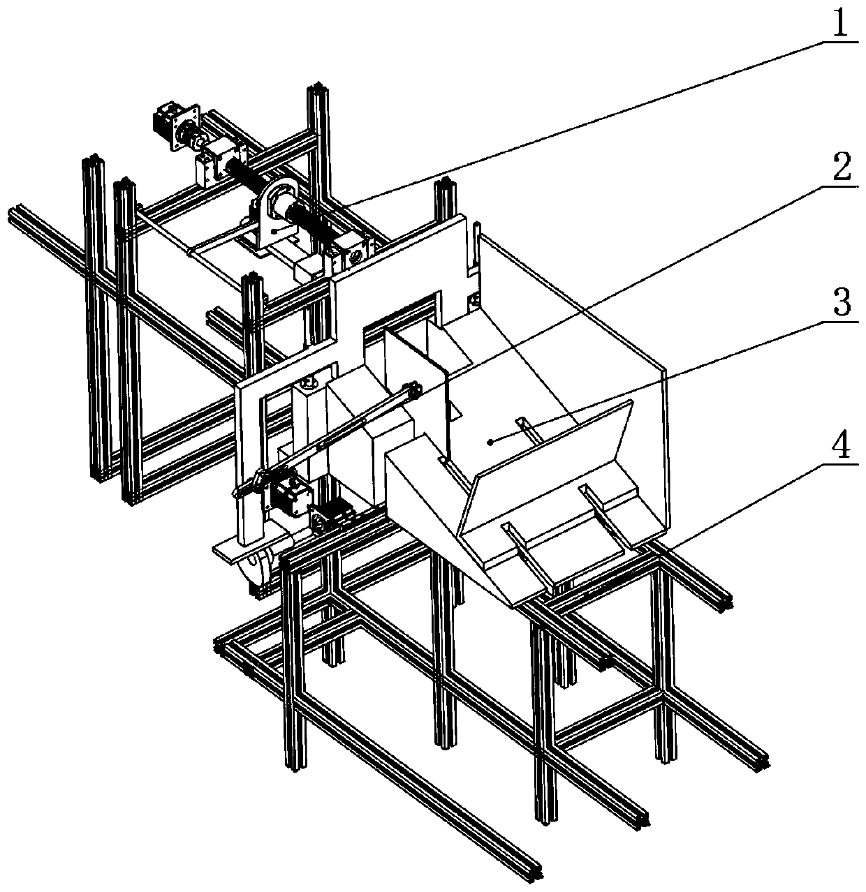 Plastic bag tidying device