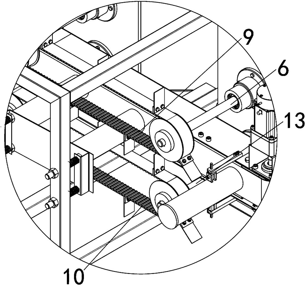 Biomass fuel energy-saving supply system for thermal power plant boiler and supply method thereof