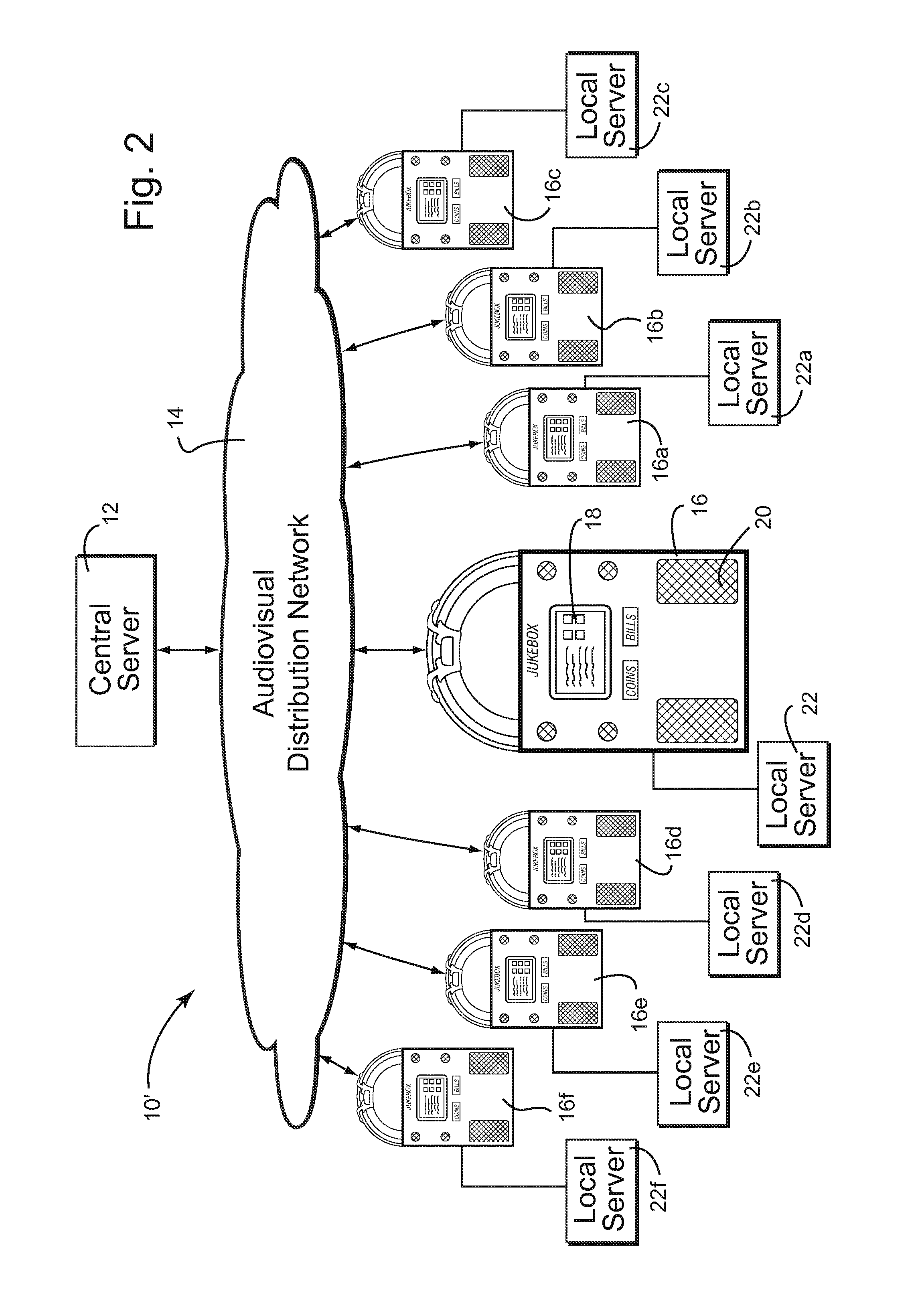 Digital downloading jukebox system with user-tailored music management, communications, and other tools