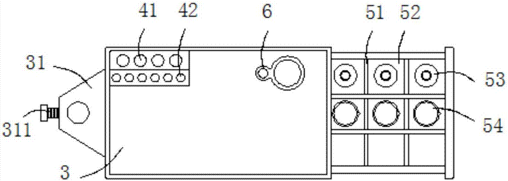 Simple chemical laboratory worktable