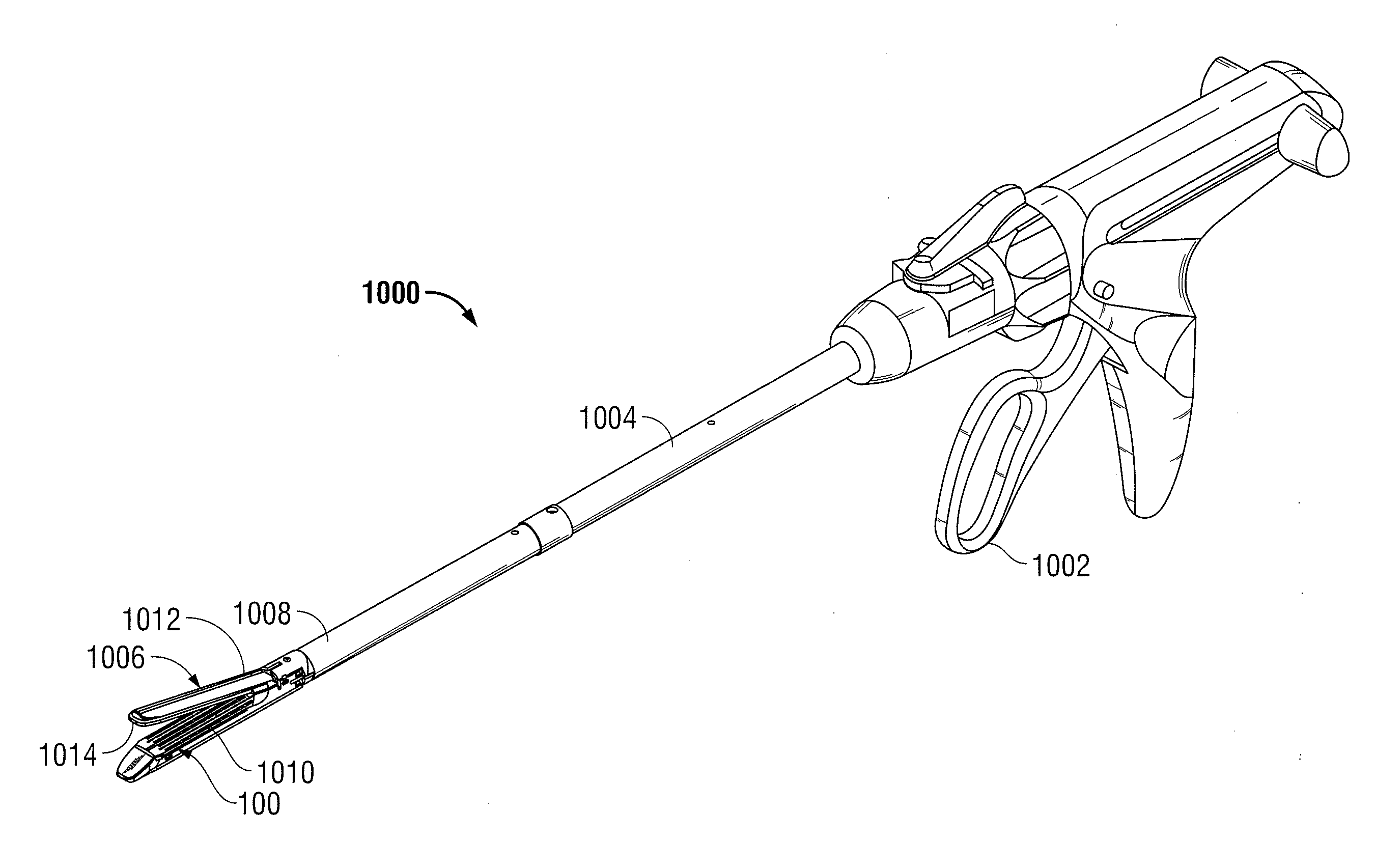 Variable compression surgical fastener cartridge