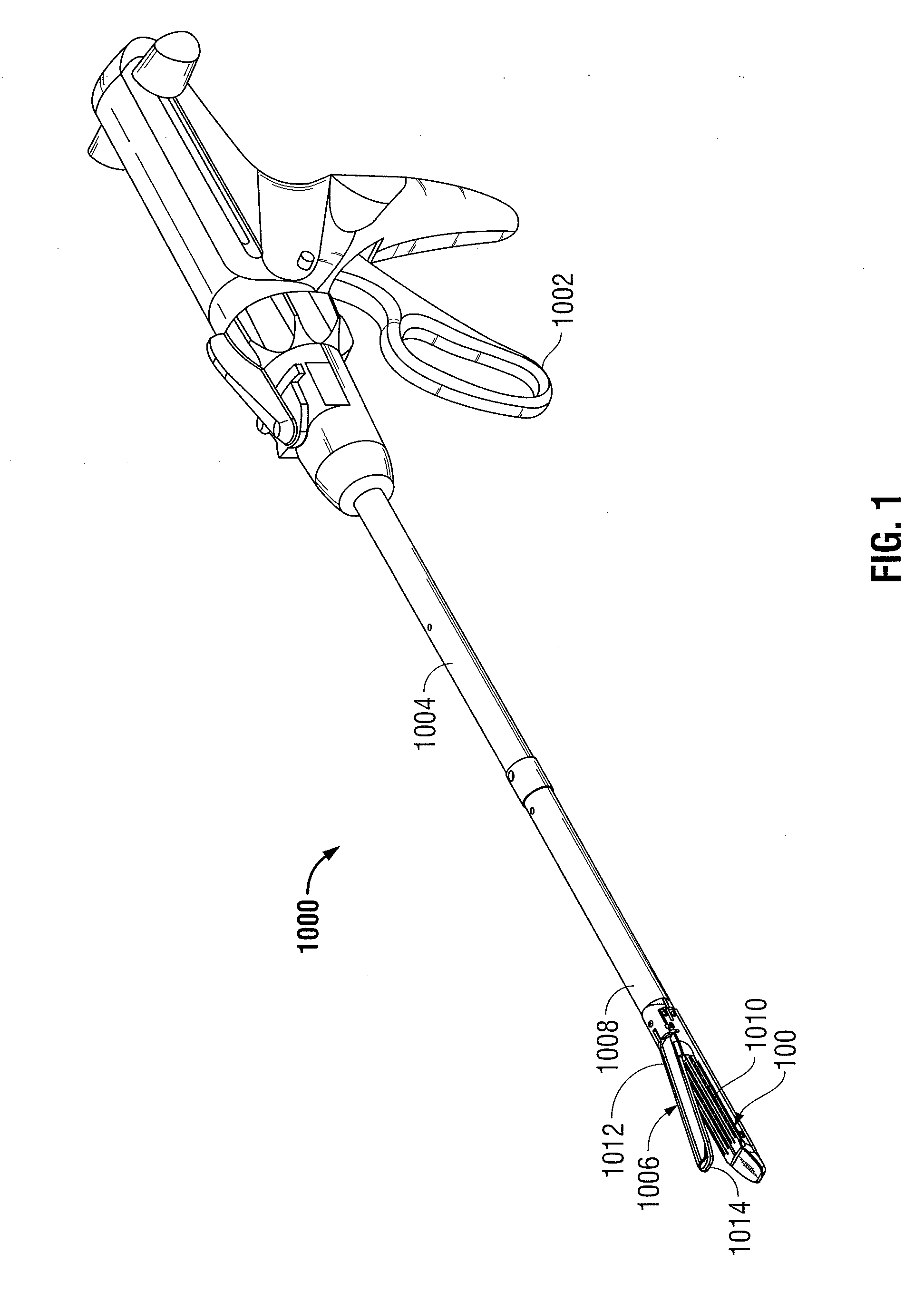 Variable compression surgical fastener cartridge