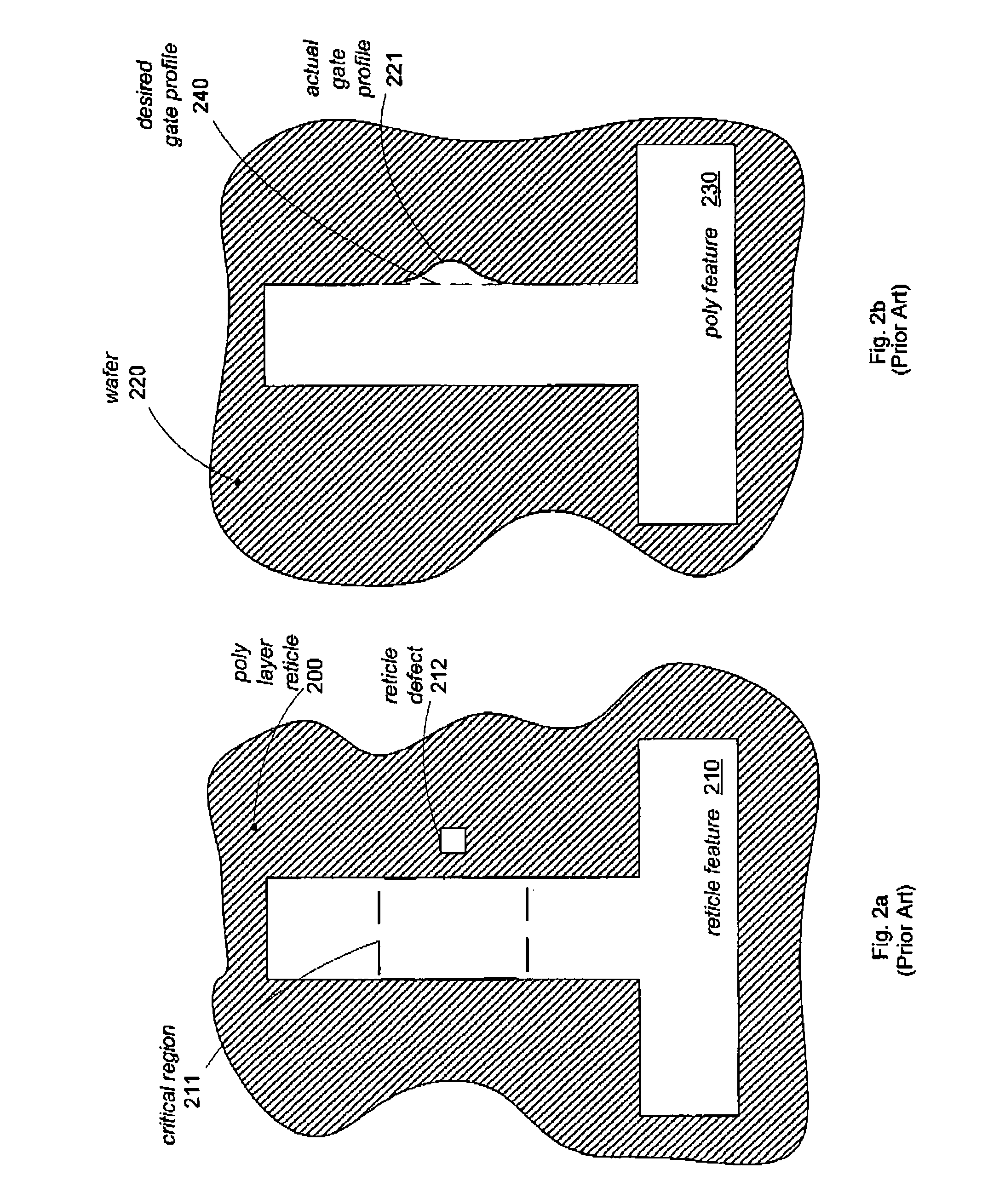 High yield reticle with proximity effect halos