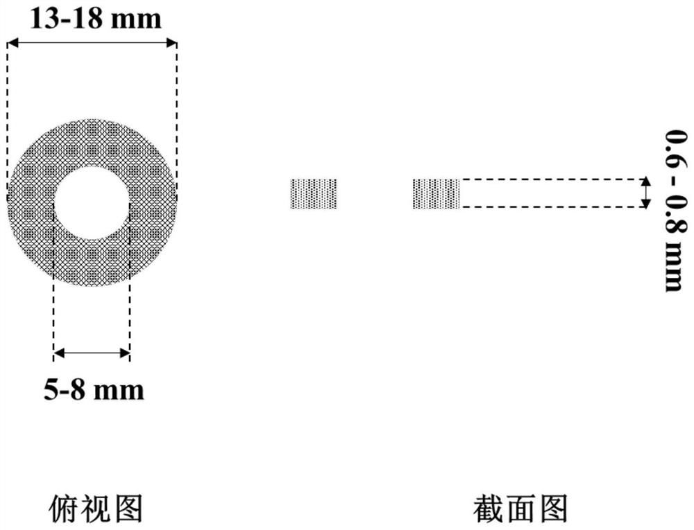 A lead-free piezoelectric ceramic, atomizing sheet and preparation method