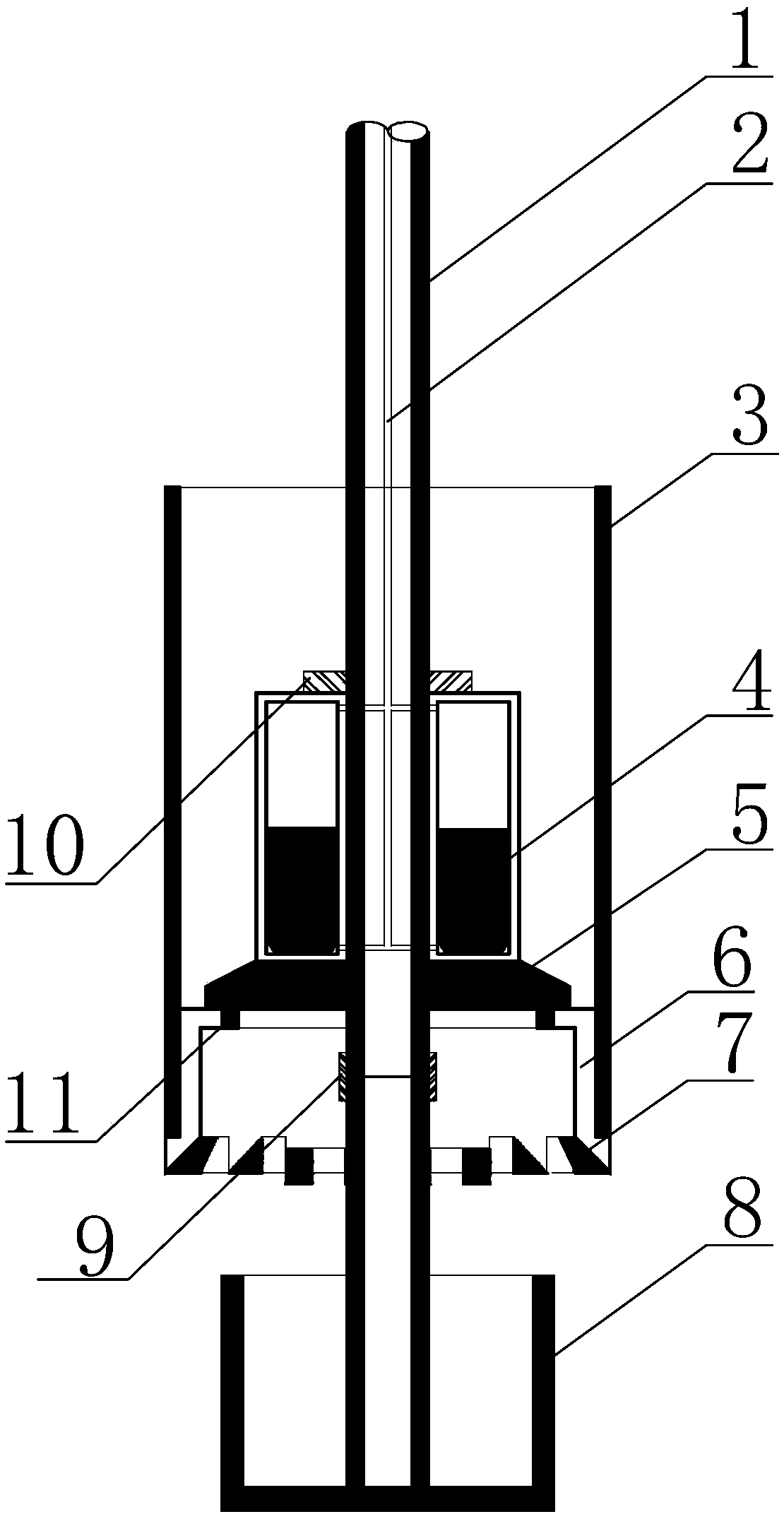 Reaming method of a non-circular impact reaming device for bored piles