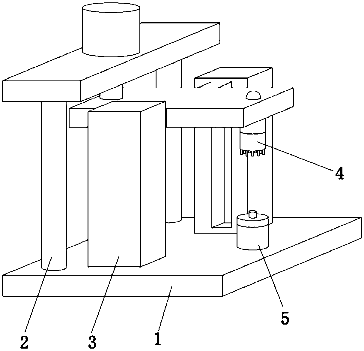 Bearing ball missing detecting device