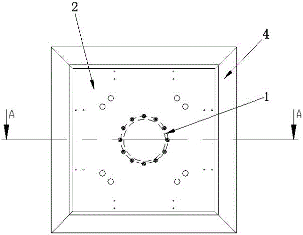 Fireproof and wind-resistant combination device of shock-isolation rubber bearing