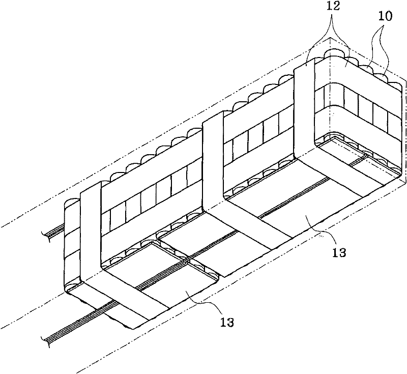 Instrument connection type unit pack combined cell cartridge