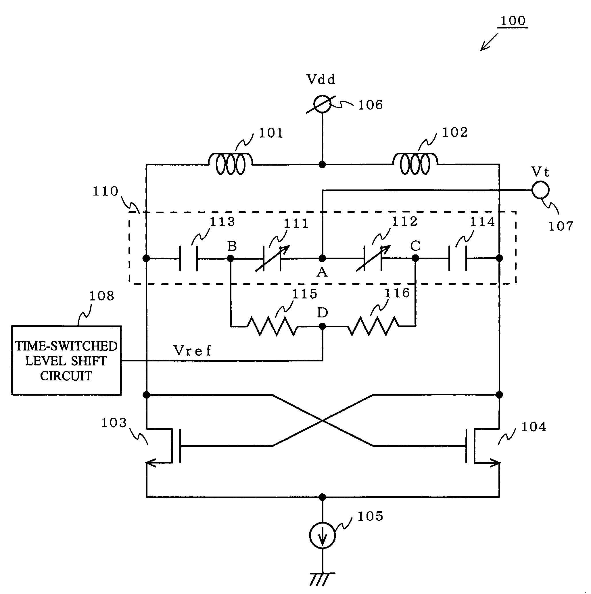 Voltage controlled oscillator, and PLL circuit and wireless communication apparatus using the same