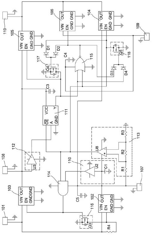 Micro-energy acquisition circuit, acquisition device and power supply method