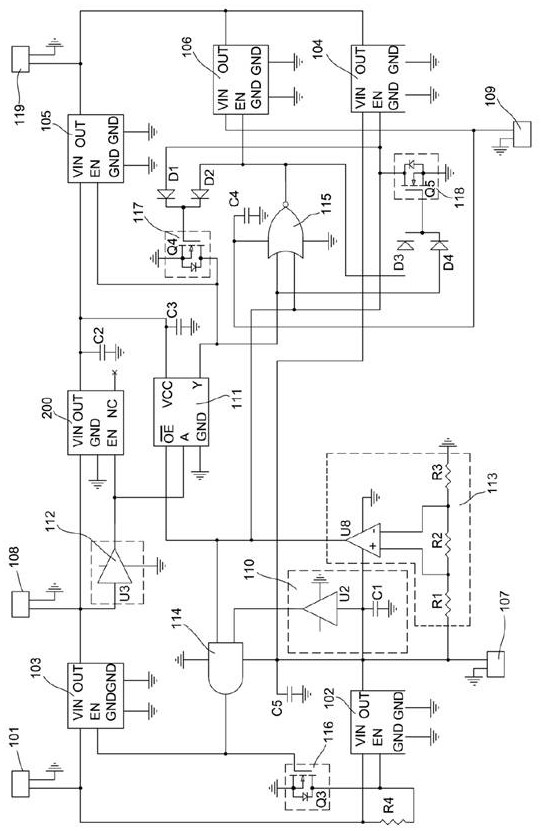 Micro-energy acquisition circuit, acquisition device and power supply method