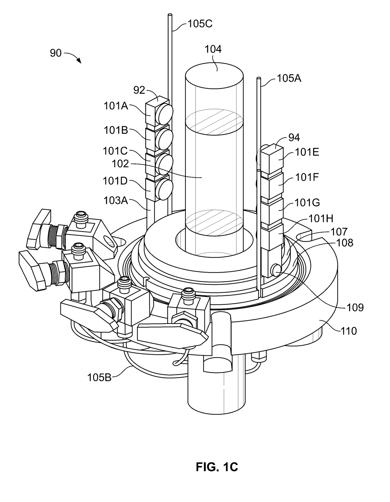 Pressurized Fluid-Submerged, Internal, Close-Range Photogrammetry System for Laboratory Testing