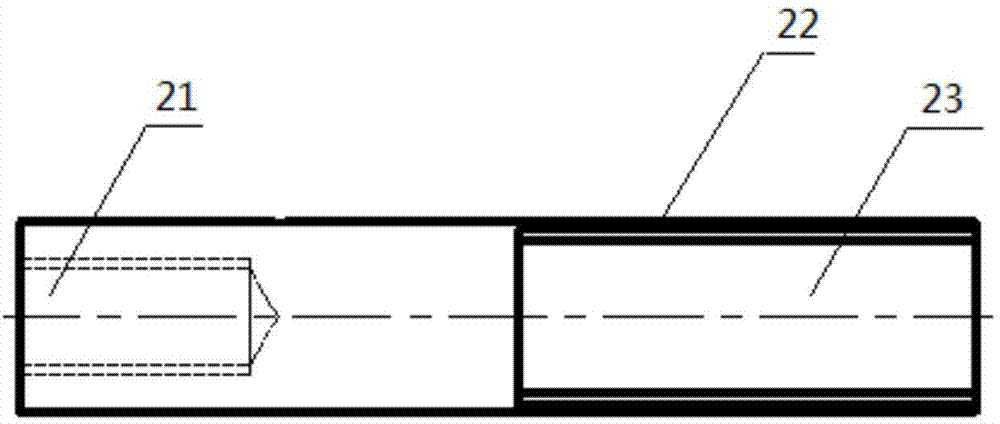 Locating fixture for cathode plates of ultraviolet photoelectric tube