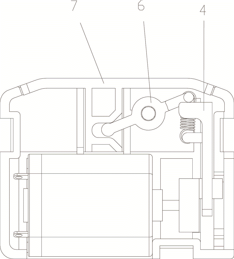 Clutch driving device of electronic lock