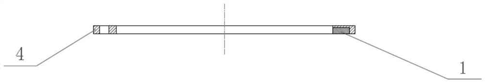 Gasket for improving resonance of vertical equipment