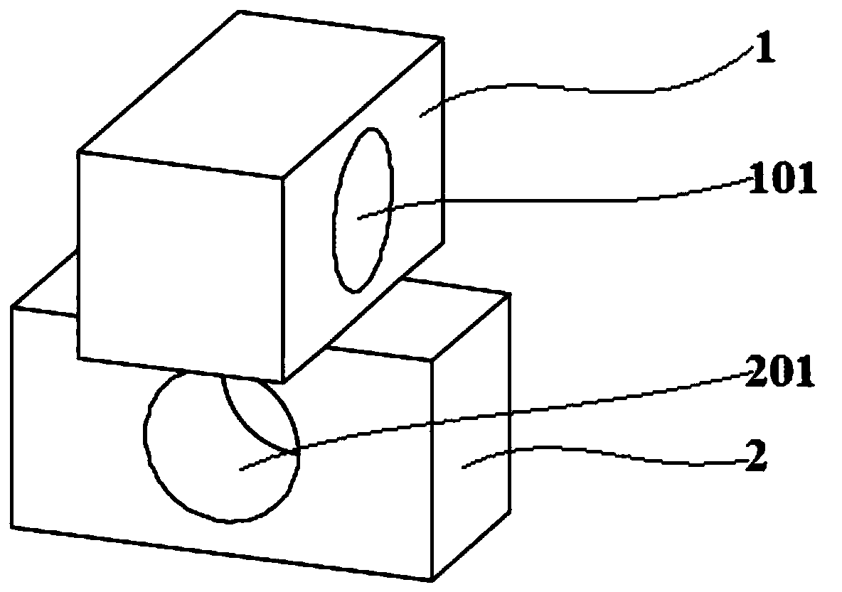 A kind of scaffold based on convenient loading and unloading for construction