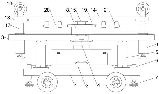 Hoisting device for coal mine roadway