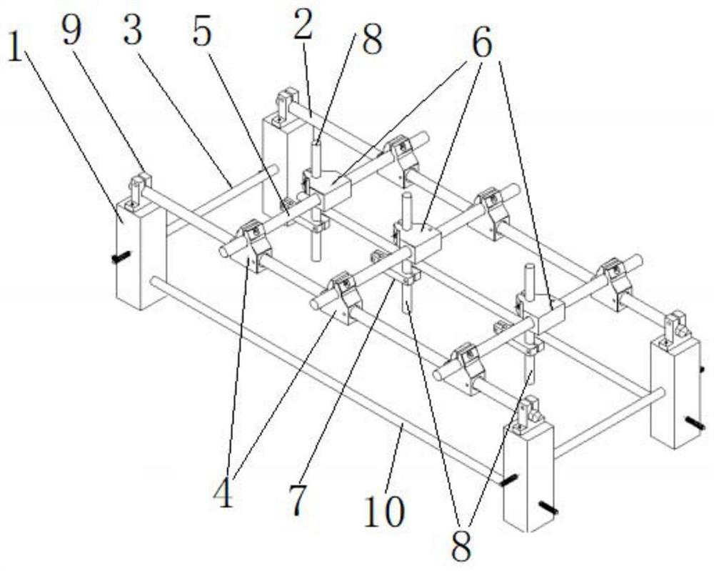 3D curved glass cover plate profile tolerance inspection jig and profile tolerance inspection method