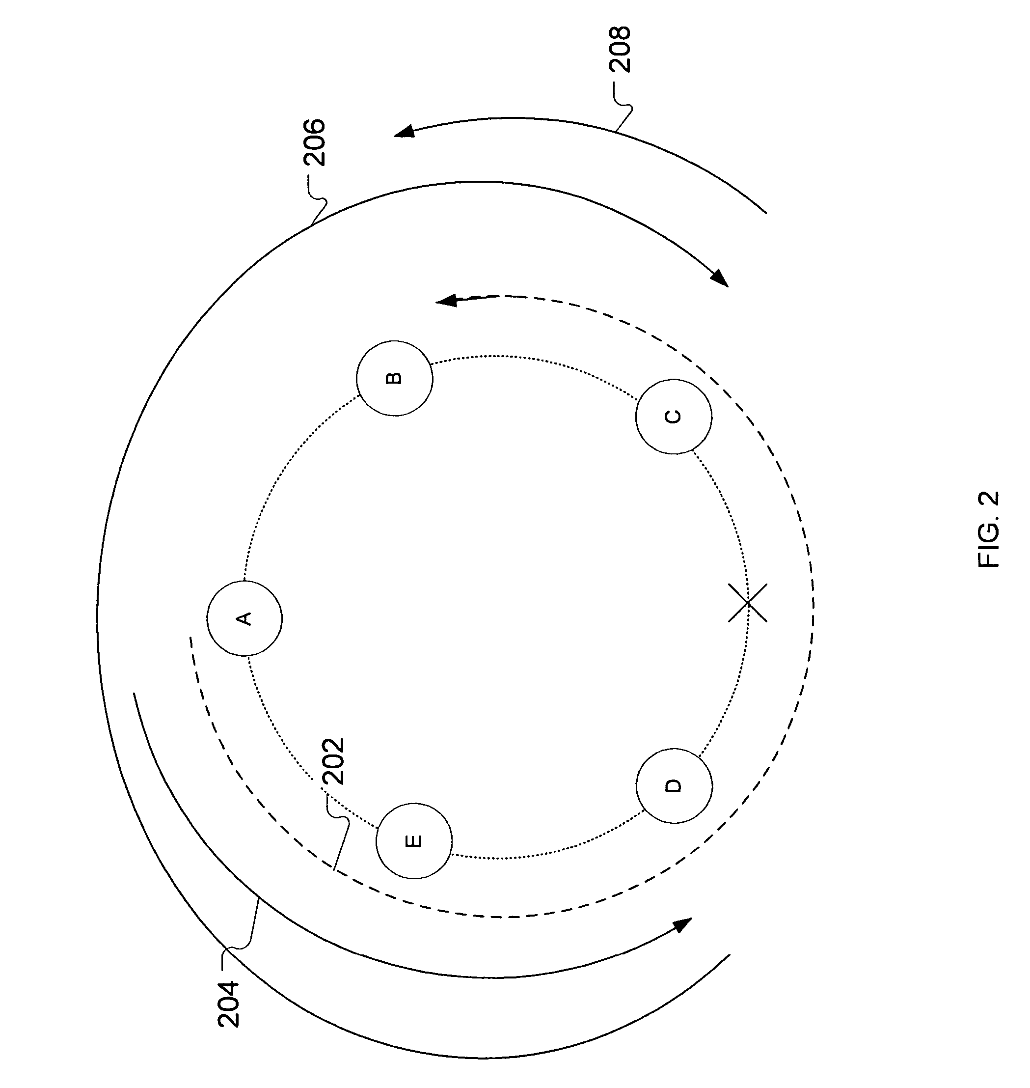 Calculation of link-detour paths in mesh networks