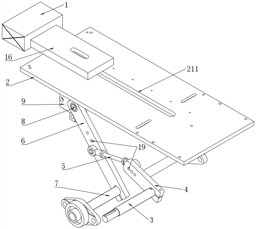 Automatic circulating and reciprocating type material pushing device