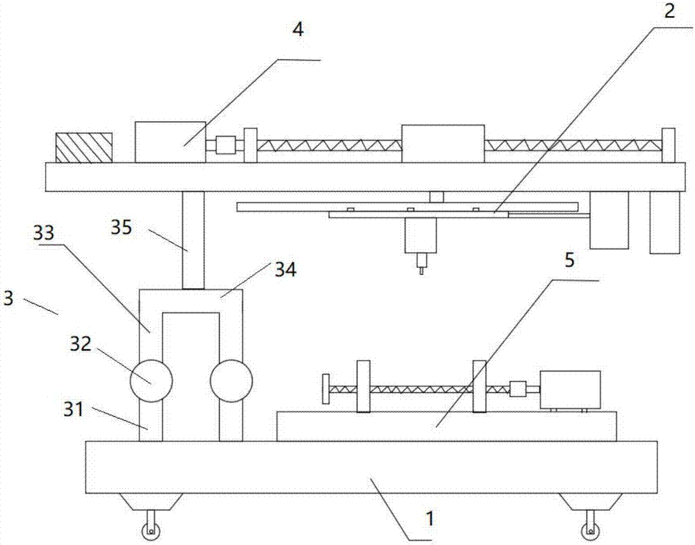 Lifting type coating device