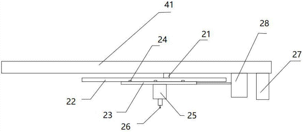 Lifting type coating device