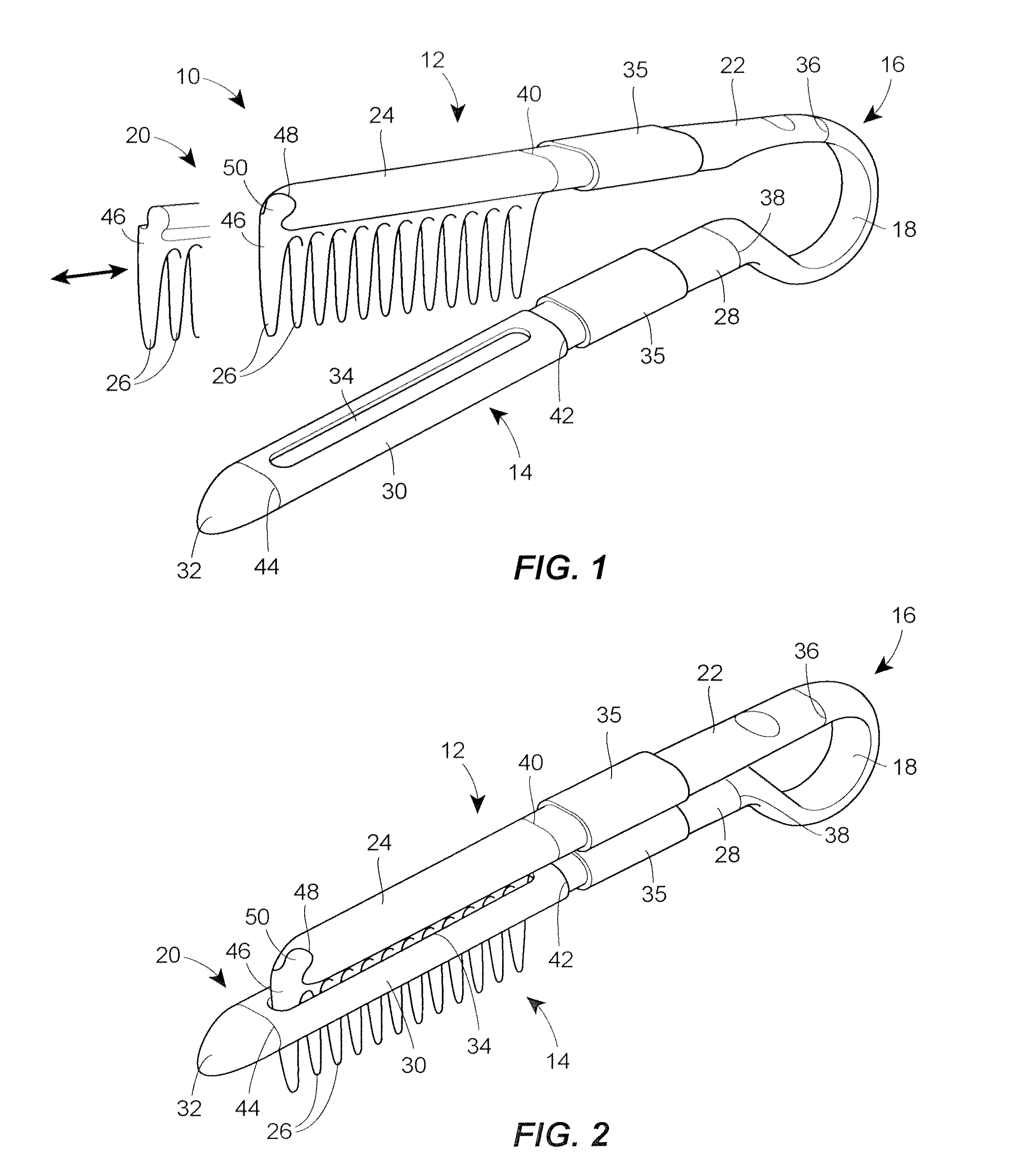 Comb for use with a flat iron