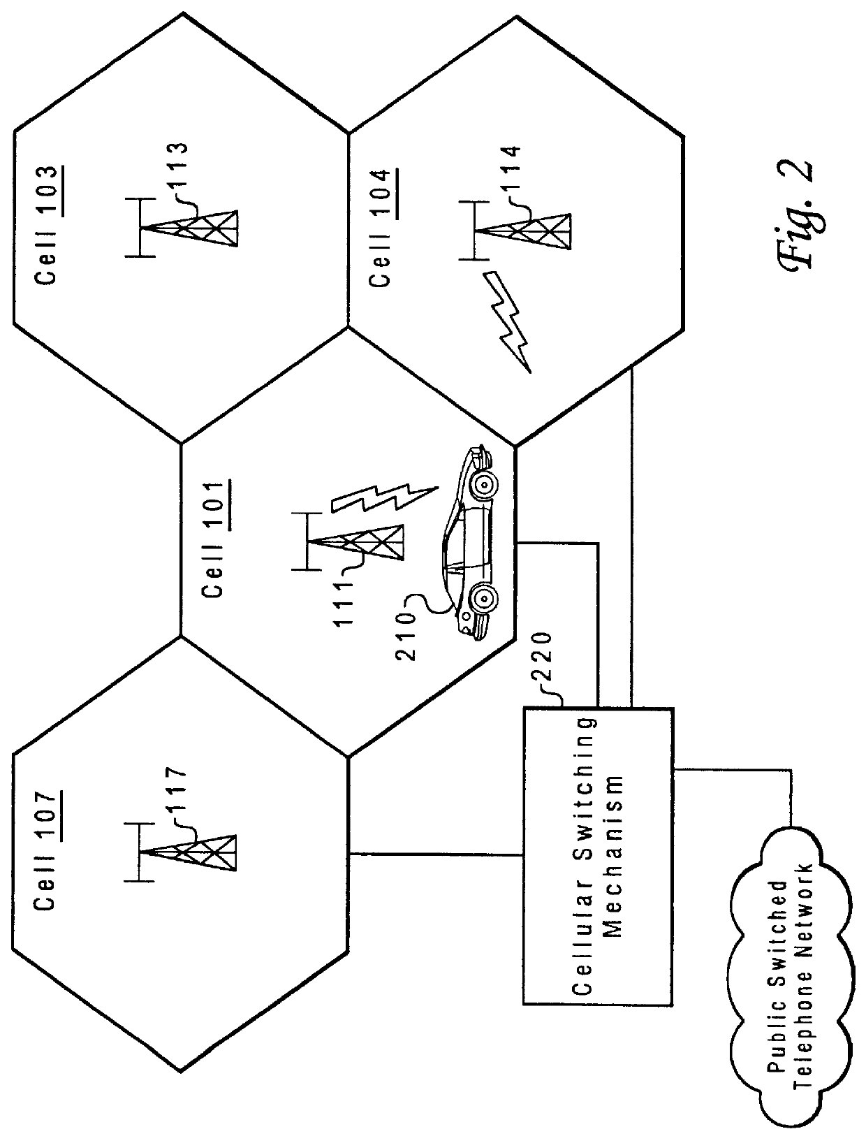 Method and system for assuring near uniform capacity and quality of channels in cells of wireless communications systems having cellular architectures