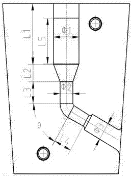 Integrated extrusion and equal channel angular shear deformation large strain die