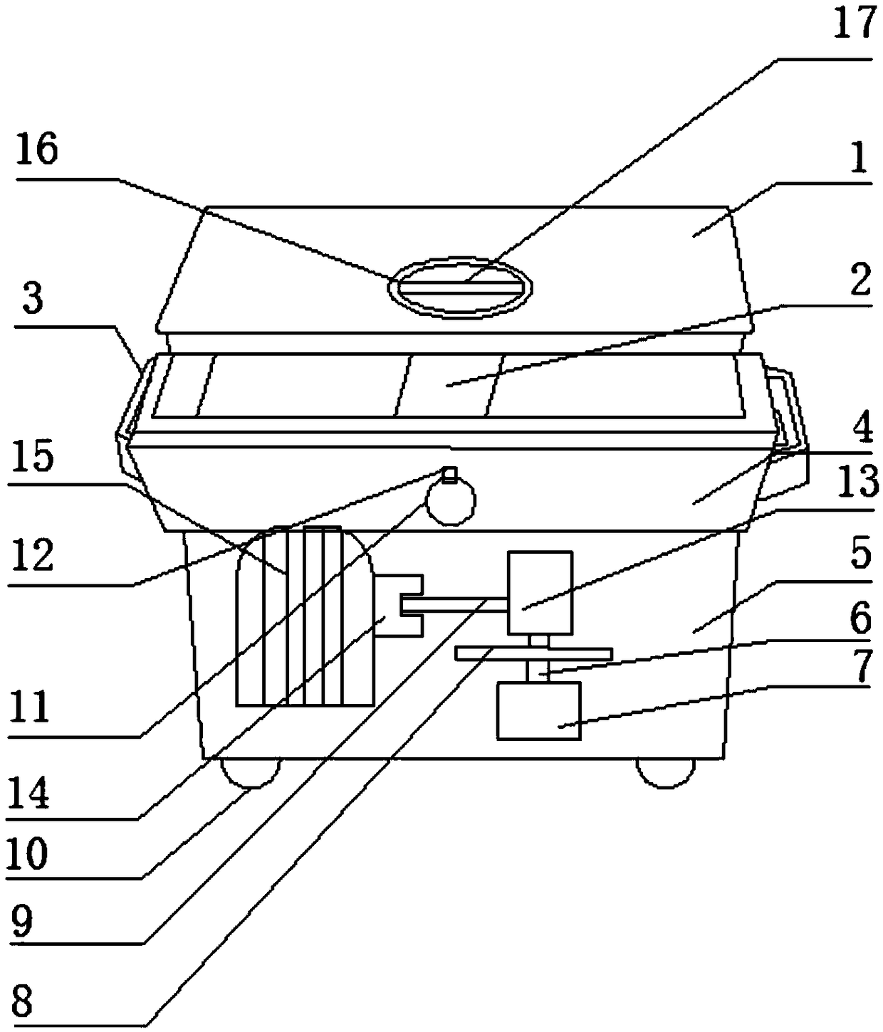 Medicate material cleaning device for pharmaceutical processing