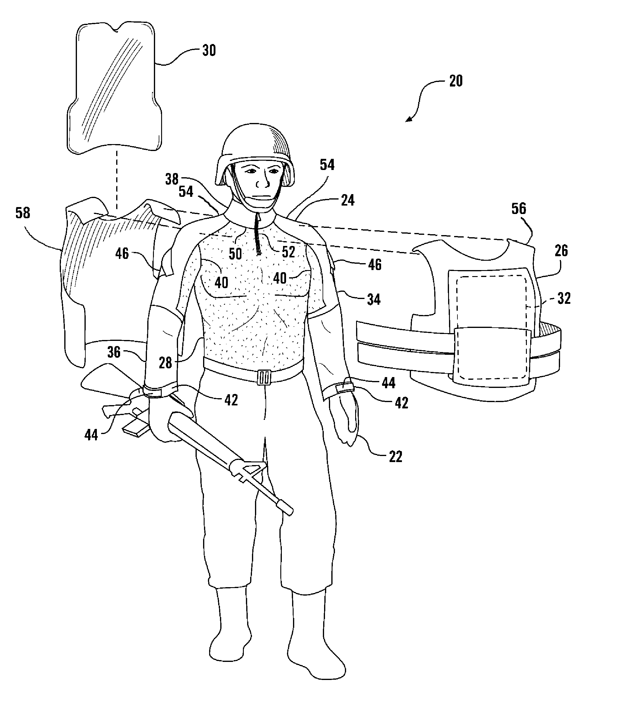 Combat shirt and armor system