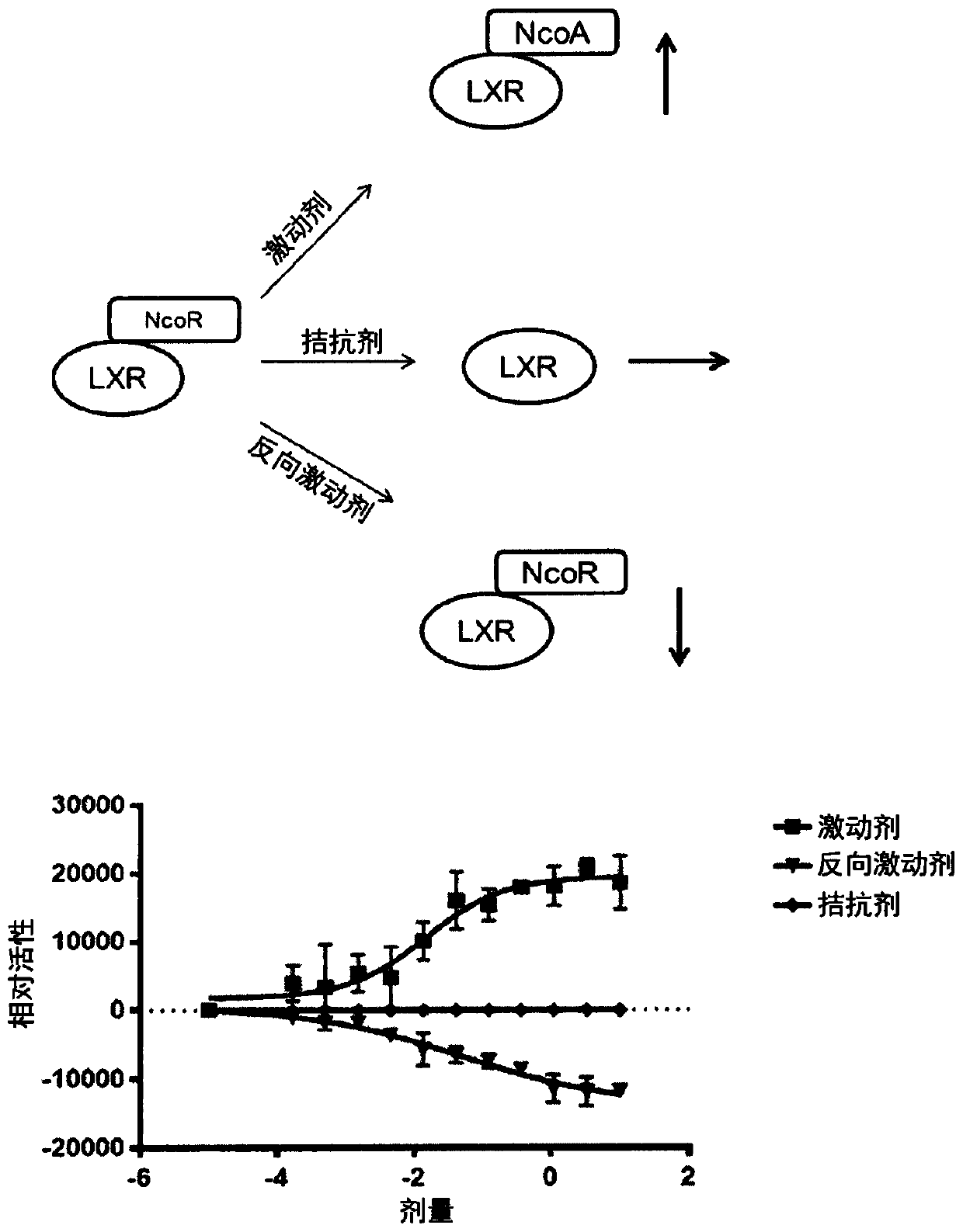 Amine or (THIO)amide containing lxr modulators