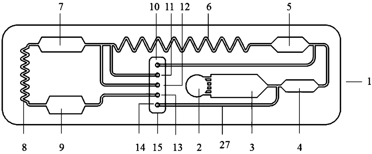 Liquid quantification device and application thereof