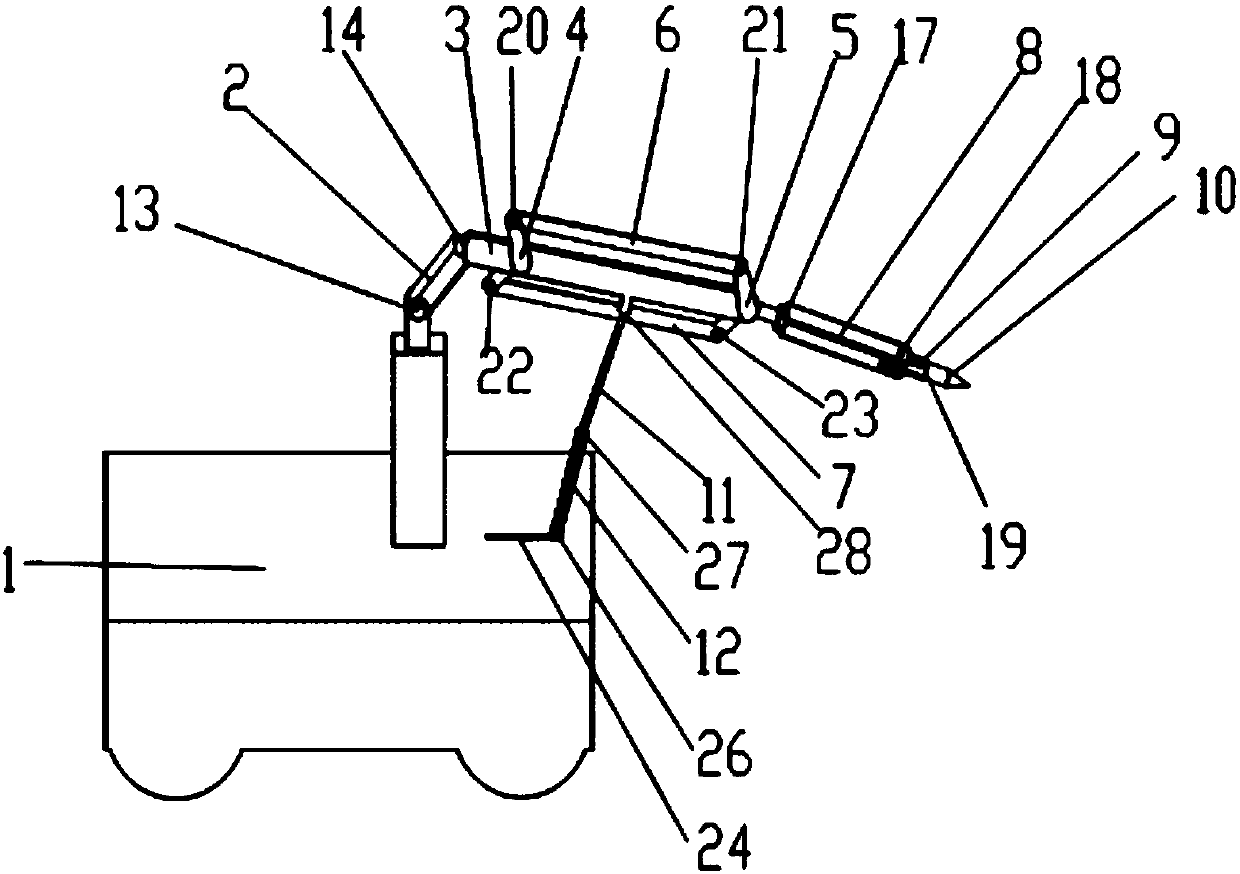 Twenty-degree-of-mobility and six-degree-of-freedom vehicle welding robot